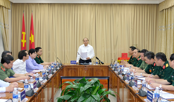 Thủ tướng làm việc với Ban Quản lý Lăng Chủ tịch Hồ Chí Minh