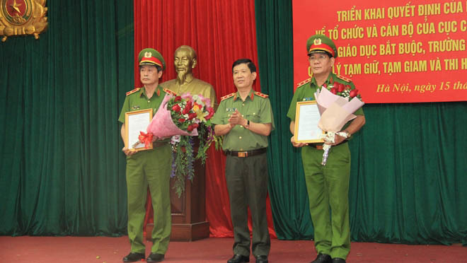 2 Tướng Công an được bổ nhiệm làm Cục trưởng Cục C10, C11