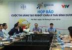 Sinh viên 18 nước và vùng lãnh thổ tranh tài điều khiển robot ném còn tại Việt Nam