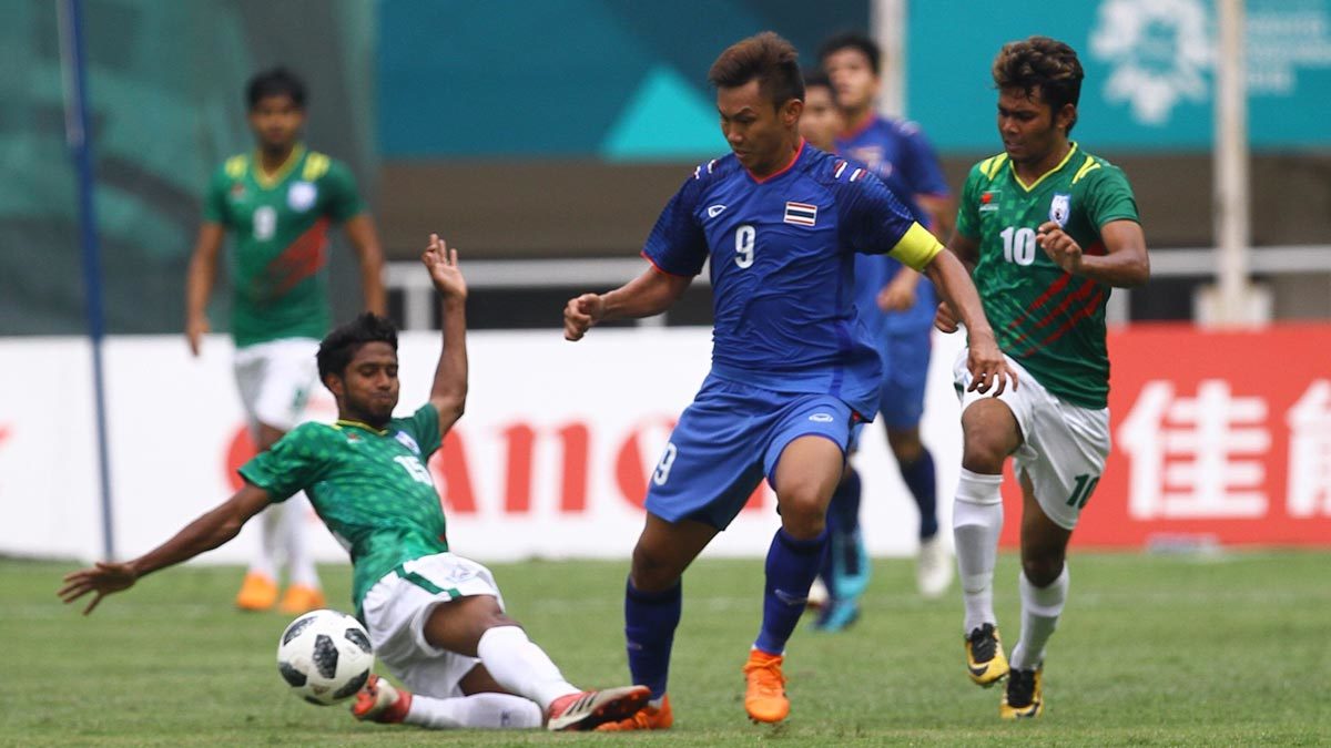 Đá bế tắc, U23 Thái Lan vất vả cầm hòa U23 Bangladesh