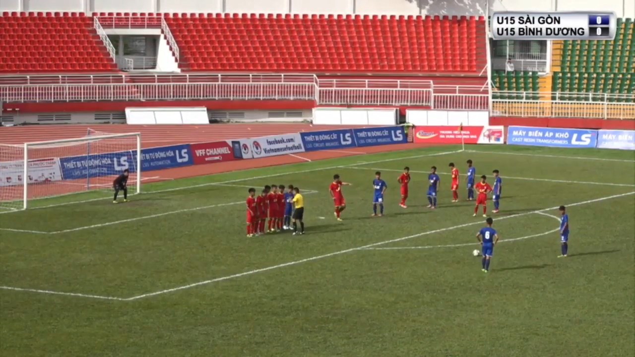 U15 Sài Gòn 0-0 Bình Dương