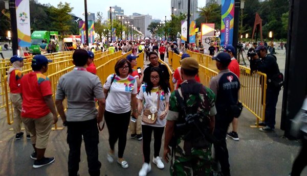 An ninh thặt chặt trước lễ khai mạc Asiad 18