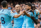 Aguero "nổ" hat-trick, Man City đè bẹp Huddersfield