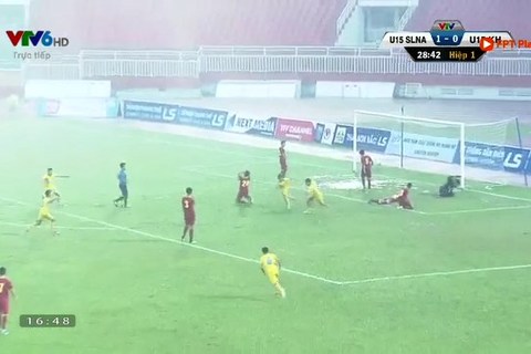U15 SLNA vs Khánh Hòa