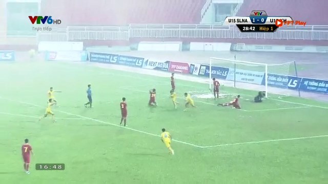 U15 SLNA vs Khánh Hòa