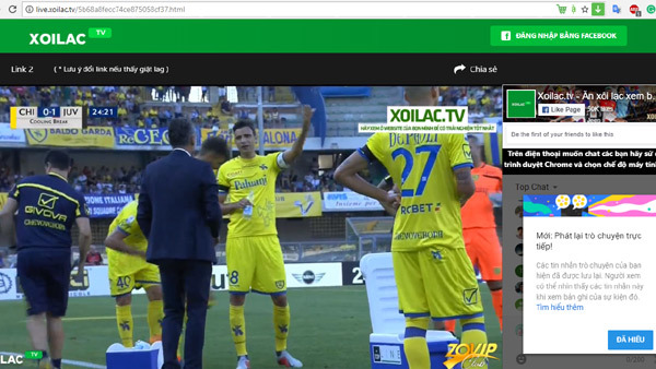 Vi phạm bản quyền tràn lan ngay trận đầu Serie A