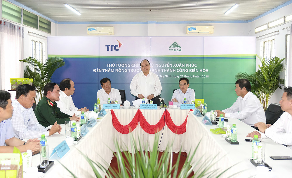 Thủ tướng thăm mô hình nông nghiệp công nghệ cao tại Tây Ninh