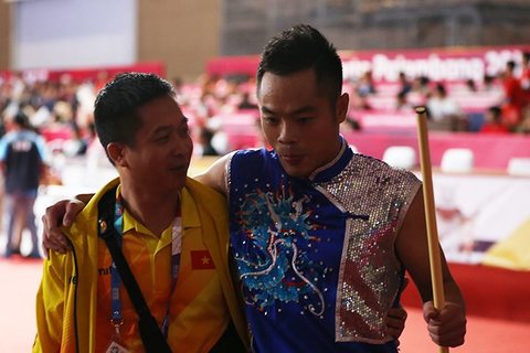 Phạm Quốc Khánh giành HCB Wushu