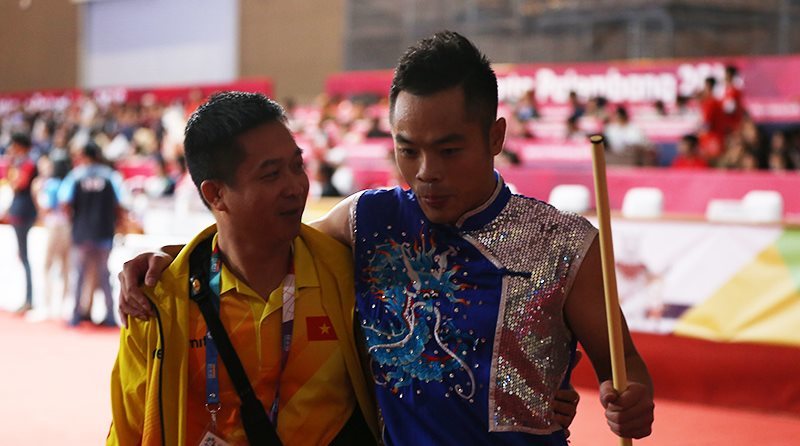 Phạm Quốc Khánh giành HCB Wushu