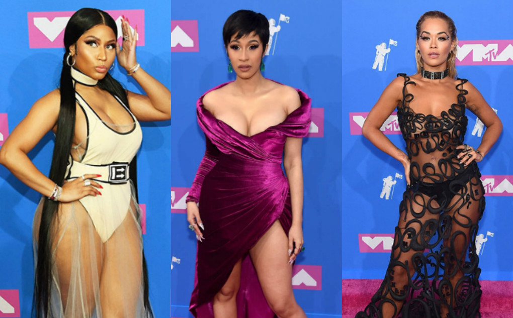 Loạt sao hở bạo trên thảm đỏ MTV Video Music Awards 2018