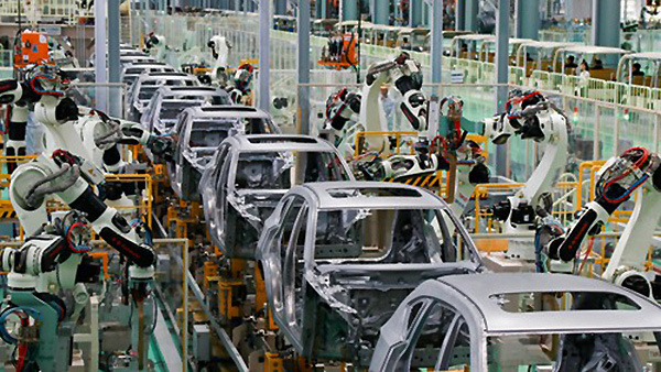 Xưởng sản xuất ô tô bằng 1.200 robot lần đầu tiên xuất hiện ở Việt Nam