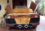 Lộ diện chủ nhân chiếc “siêu xe” Lamborghini bằng gỗ gây sốt tại Hà Nội