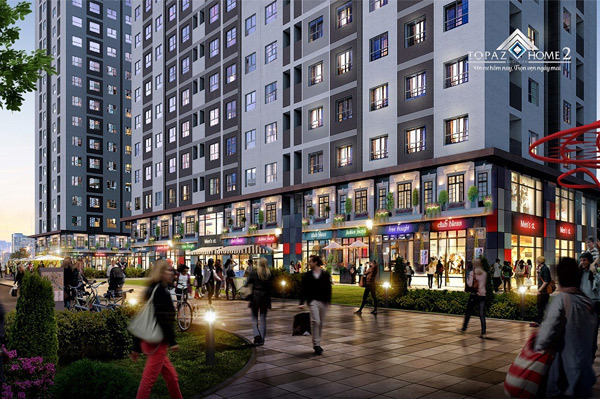 ‘Sốt’ căn hộ Duplex Shophouse ở Topaz Home 2