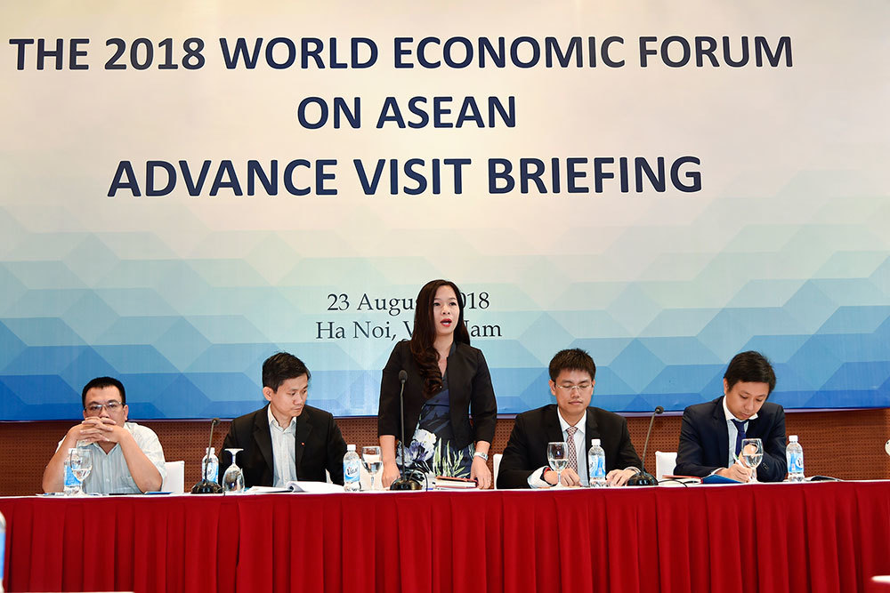 Việt Nam đón các đoàn tiền trạm hội nghị WEF ASEAN 2018 tại Hà Nội