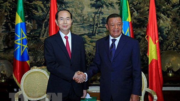 Việt Nam và Ethiopia tăng cường hơn nữa hợp tác song phương
