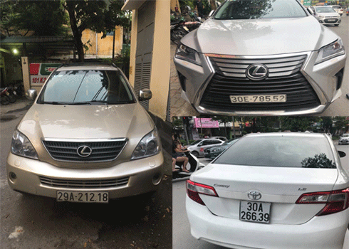 Hà Nội: Liên tiếp phát hiện xe sang
