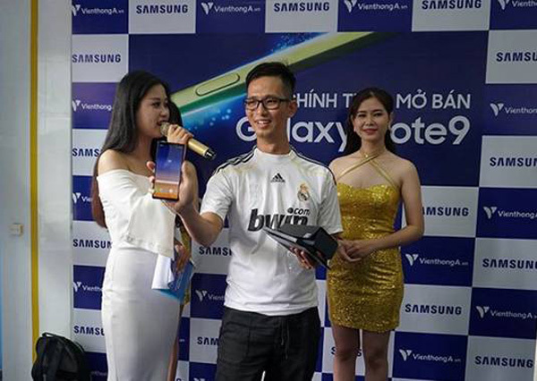 Ưu đãi 8 triệu cho khách hàng mua Samsung Galaxy Note9