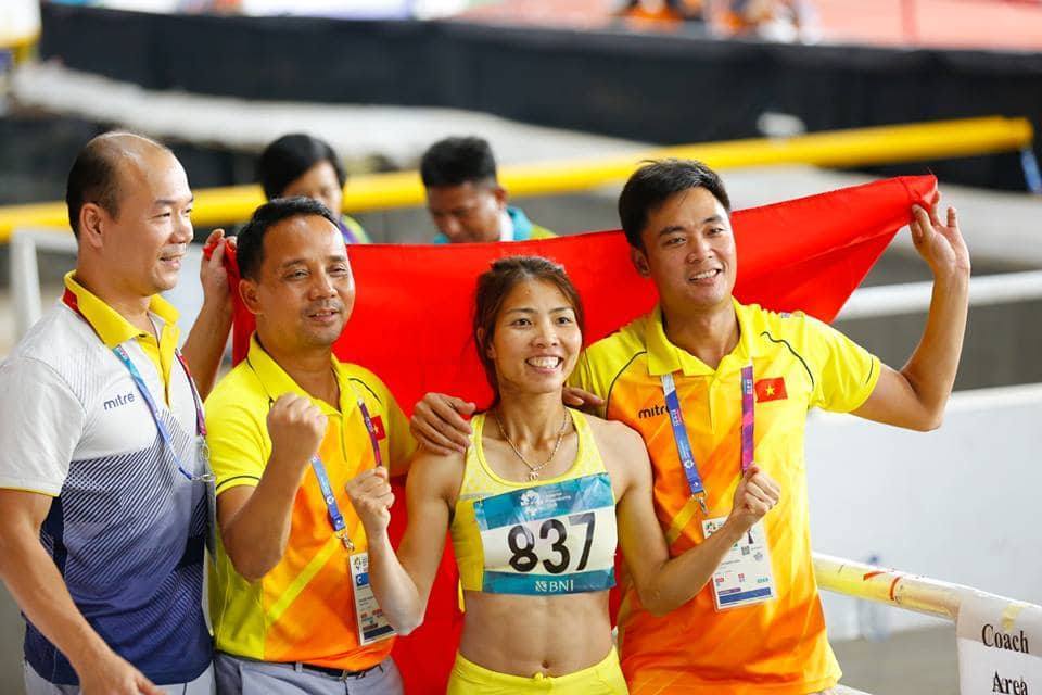 Điền kinh Việt Nam gặt Vàng Asiad 2018: Tuyệt vời, Bùi Thị Thu Thảo!