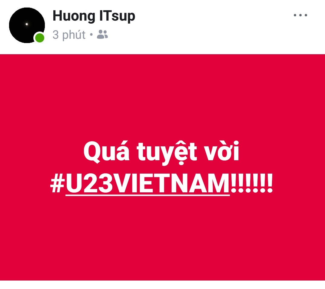 Dân mạng 'lên đồng' trước chiến thắng của đội tuyển U23 Việt Nam
