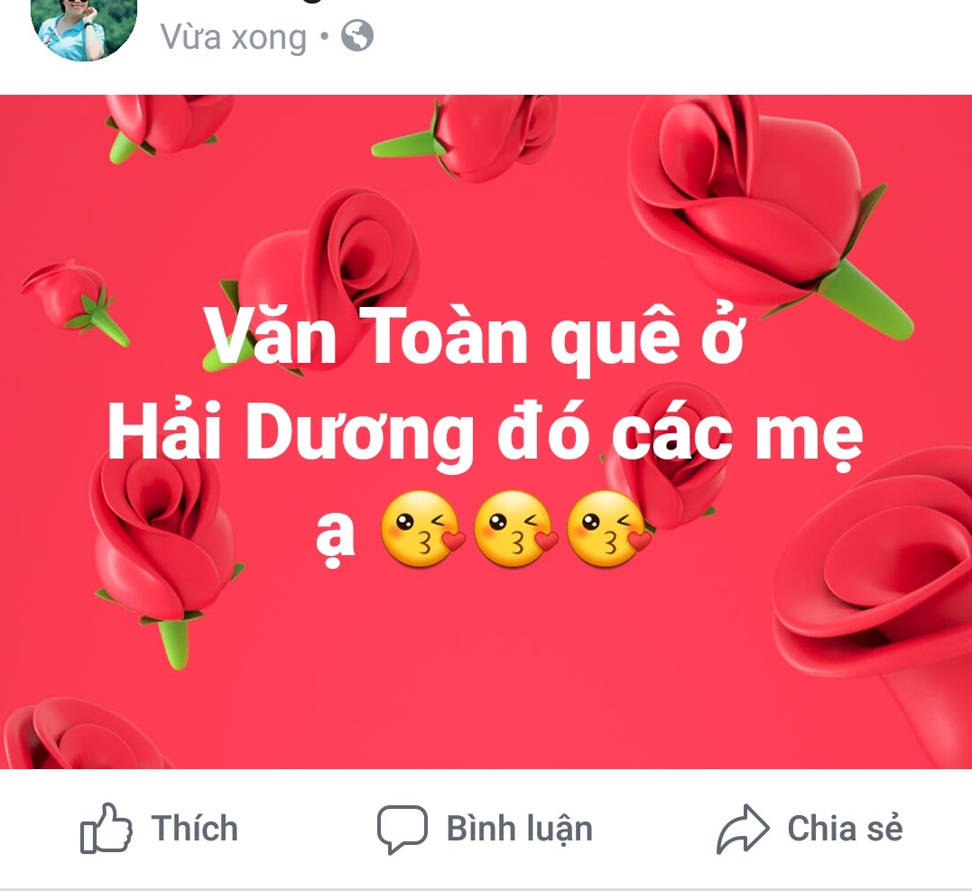 Chàng trai Văn Toàn được gọi tên