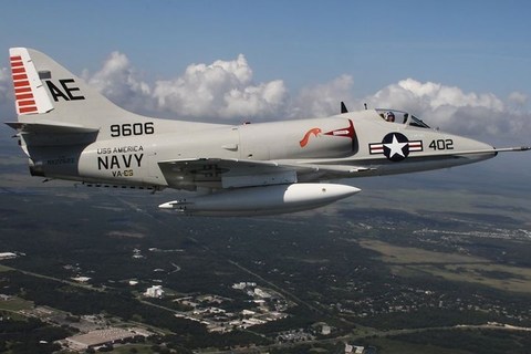 Máy bay cường kích Mỹ A-4 Skyhawk từng bị Việt Nam bắn hạ
