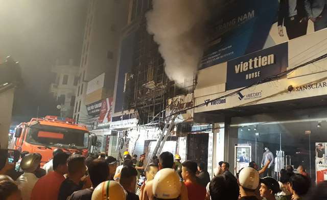 Cháy nhà tại Thanh Hóa