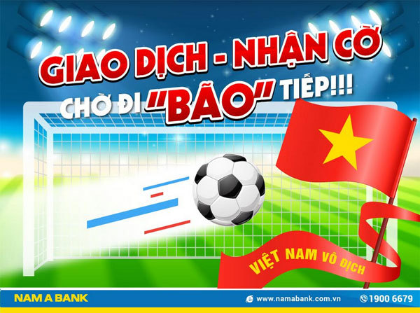 Nam A Bank ưu đãi ‘tiếp lửa’ Olympic Việt Nam