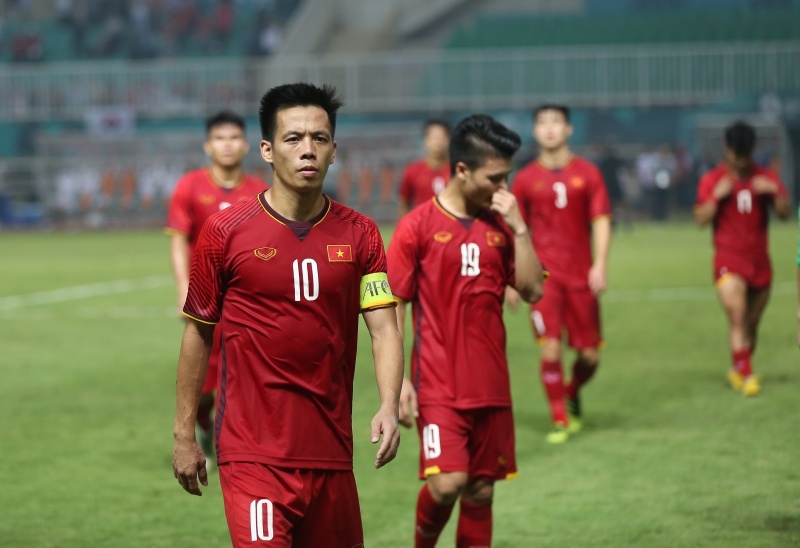 Thua Hàn Quốc, Văn Quyết yêu cầu đồng đội không gục ngã
