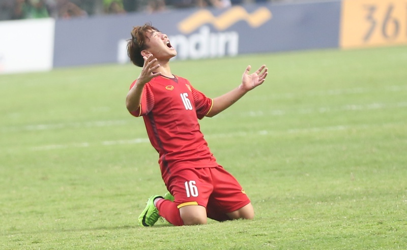 Minh Vương,U23 Việt Nam,bán kết asiad