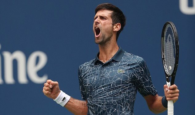 Novak Djokovic 3-1 Tennys Sandgren