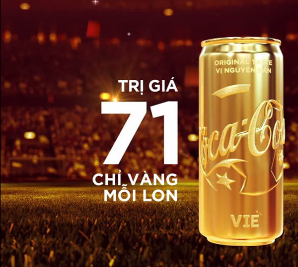 Coca-Cola tiếp thêm niềm tin cho Olympic Việt Nam