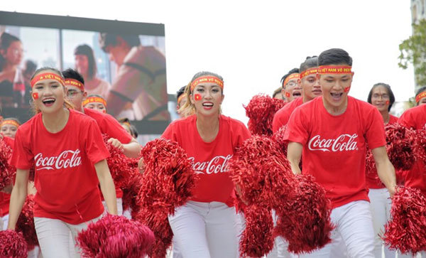Coca-Cola tiếp thêm niềm tin cho Olympic Việt Nam