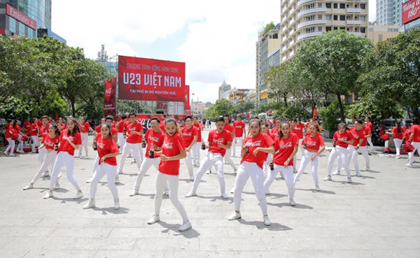 Coca-Cola tiếp thêm niềm tin cho Olympic Việt Nam