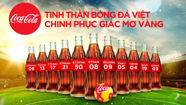 Coca-Cola tiếp thêm niềm tin cho Olympic Việt Nam