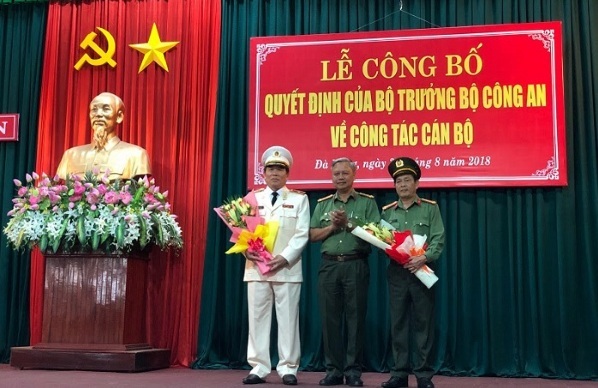 Bổ nhiệm GĐ Công an TP Đà Nẵng thay ông Lê Văn Tam
