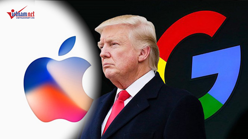 Tổng thống Mỹ cảnh báo Google Facebook, đã có ngày ra mắt iPhone X 2018