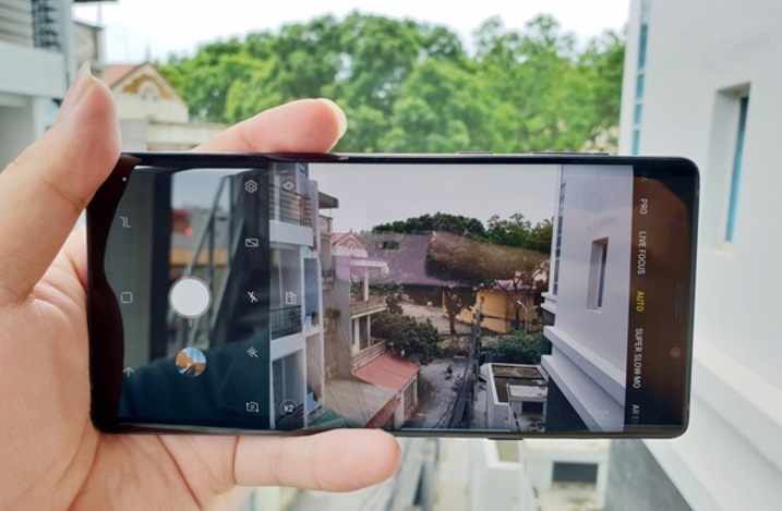 Camera Galaxy Note9 tự chỉnh chế độ nhờ trí tuệ nhân tạo