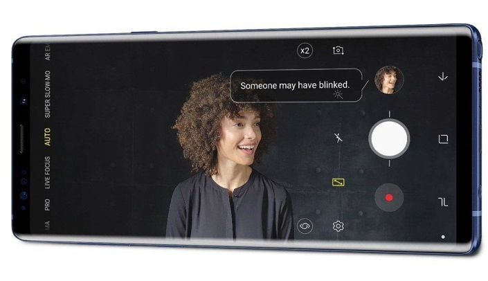 Camera Galaxy Note9 tự chỉnh chế độ nhờ trí tuệ nhân tạo