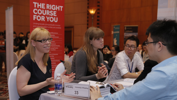 Triển lãm Du học 50 trường nổi tiếng thế giới