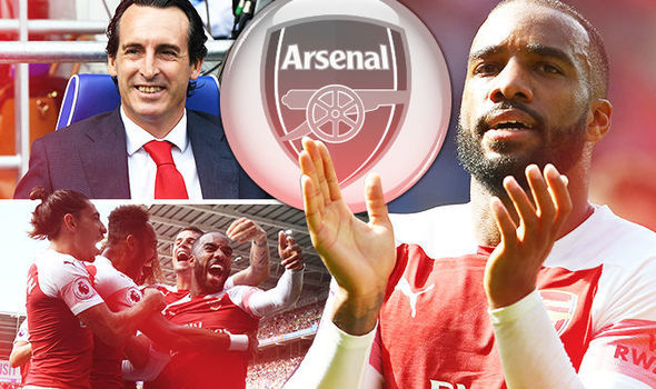 Lacazette thăng hoa cùng Aubameyang, Arsenal mơ bay cao