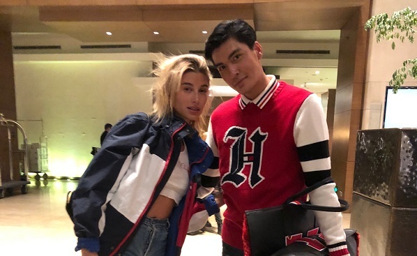 Quang Đại hội ngộ vợ sắp cưới của Justin Bieber ở Thượng Hải