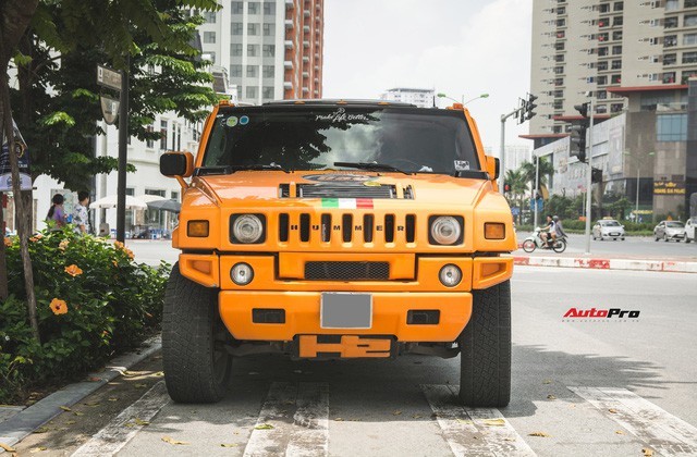 Hummer H2 màu cam độc nhất Việt Nam - Xe khủng cho dân chơi cá tính