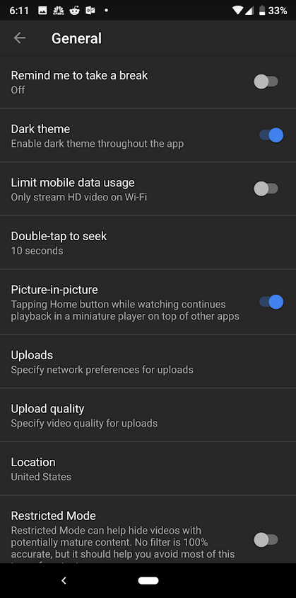 Chế độ Dark Mode trên YouTube cuối cùng cũng cập bến Android