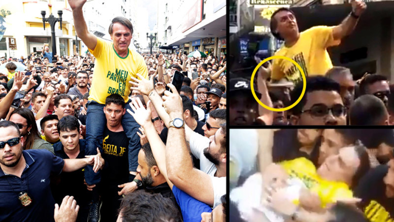 Ứng viên Tổng thống Brazil bị đâm giữa cuộc mít-tinh
