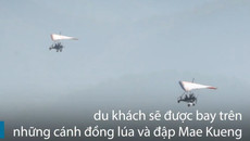 30 phút bay lượn trên cánh đồng xứ sở chùa vàng 30 phút bay lượn trên cánh đồng xứ sở chùa vàng