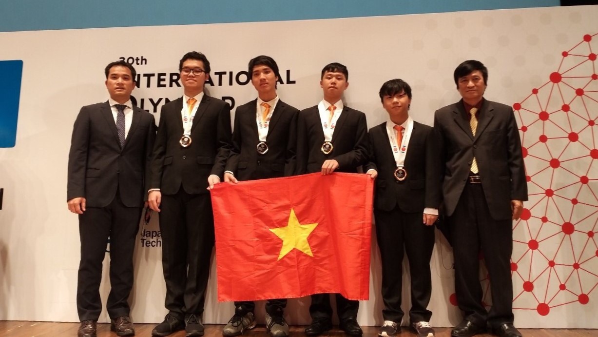 Việt Nam giành HC Vàng Olympic Tin học quốc tế 2018