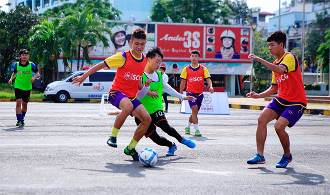 Khai mạc giải SCG Street Football 2018 tại TPHCM