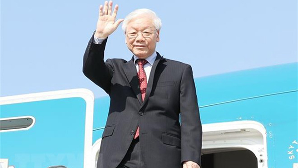 Tổng Bí thư lên đường thăm chính thức Hungary