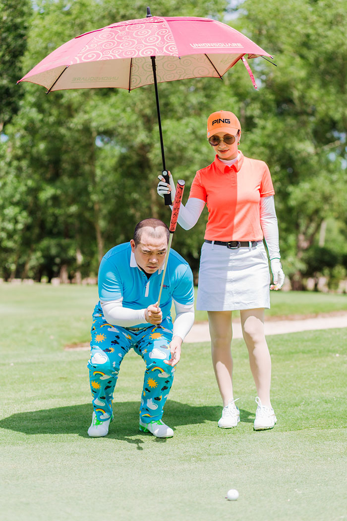 Sao Việt chơi golf, quyên góp 1,4 tỷ đồng mổ tim cho bệnh nhi nghèo