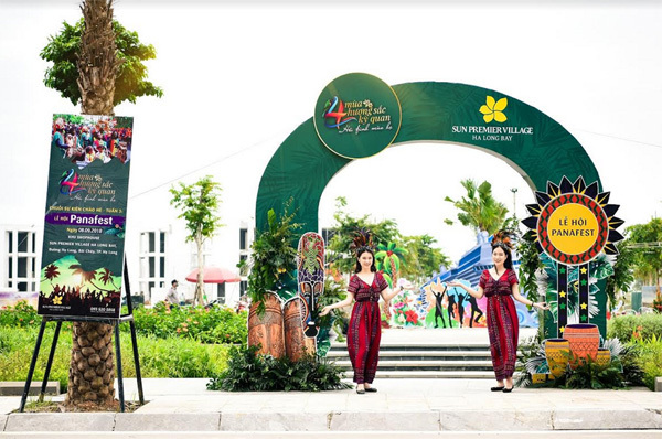 Sắc màu châu Phi bên vịnh kì quan